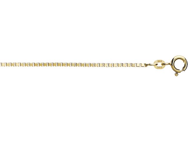 Hovedbilde Veneziansk kjede 42 cm 1.4mm (585)