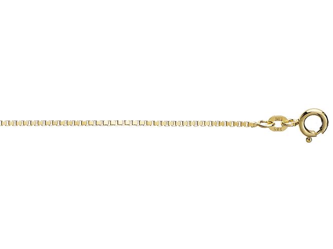 Hovedbilde Veneziansk gullkjede 38 cm 1,2mm 