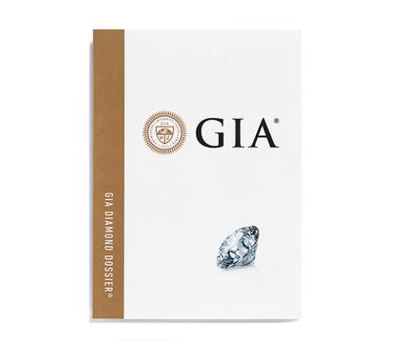 Diamantring i hvitt gull med diamanter 0.82ct tw.si