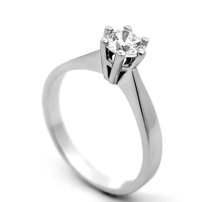 Hovedbilde Forlovelsesring 0.30 tw.si GIA