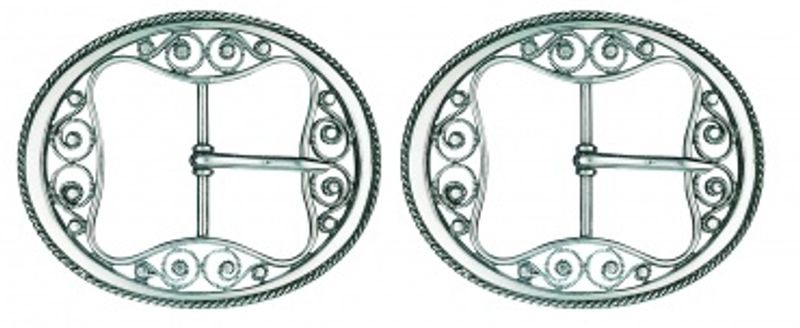 Bunadsølv Skospenner  021100