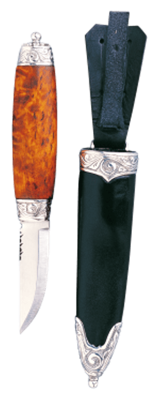 Bunadsølv kniv 