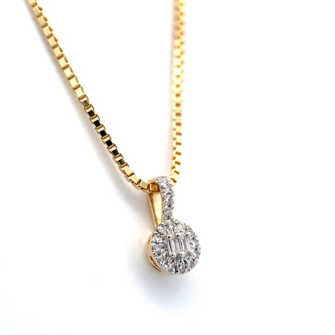 Hovedbilde Diamantsmykke 0.08 carat w.si