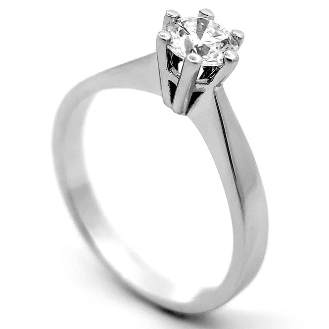 Hovedbilde Enstens Diamantring 0.60ct tw.si GIA 