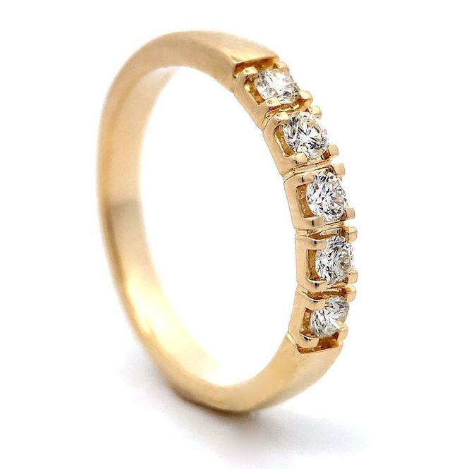 Hovedbilde Superdeal! Alliansering med diamanter 0.35 carat ...
