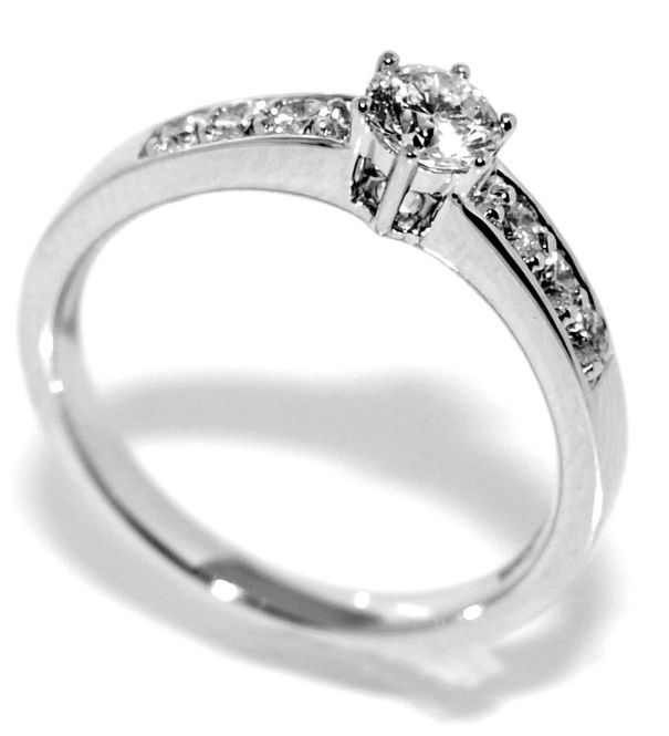 Hovedbilde Forlovelsesring 0.32 carat tw.si diamanter