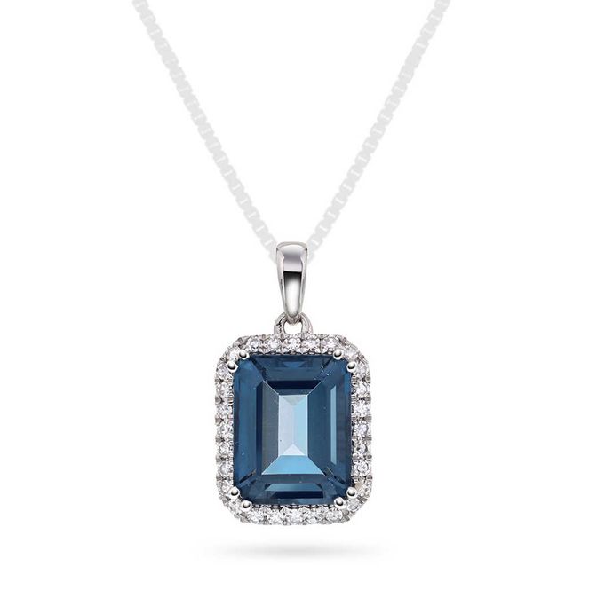 Hovedbilde Diamantsmykke 0.14 carat w.si