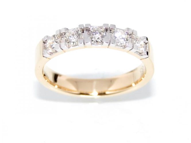 Hovedbilde Superdeal! Alliansering 5 diamanter 0.50 carat
