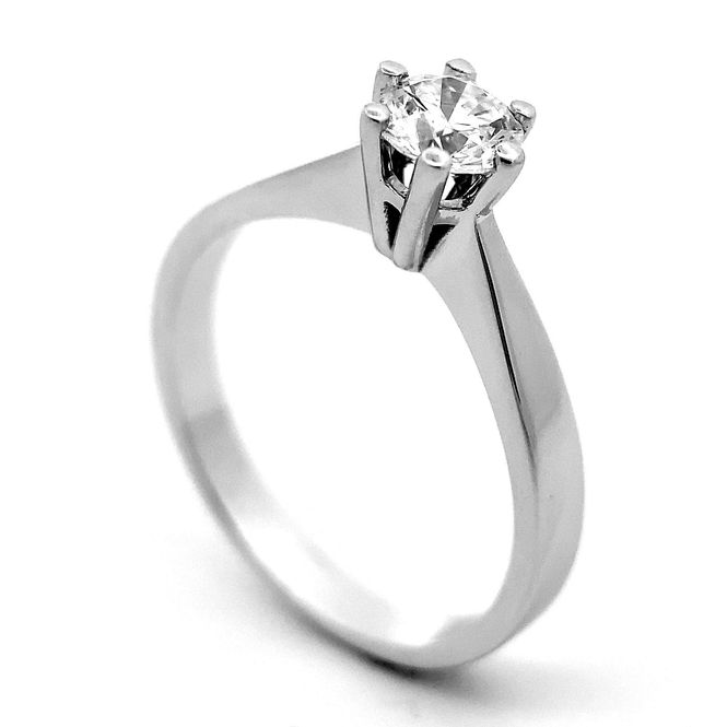 Hovedbilde Enstens Diamantring 0.40 tw.si GIA 