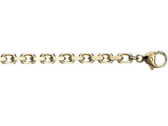 Hovedbilde Anker gullarmbånd 18cm 3mm 