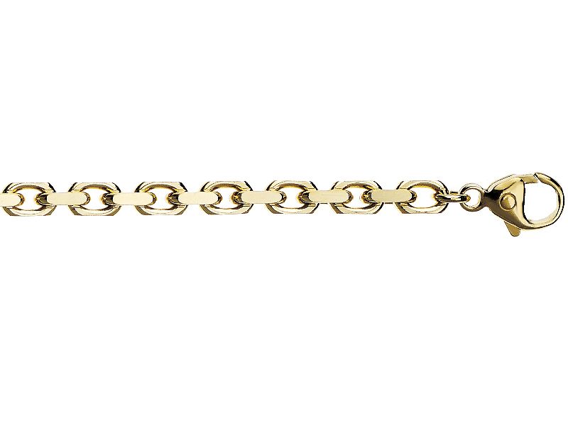Anker gullarmbånd 18cm 3mm 