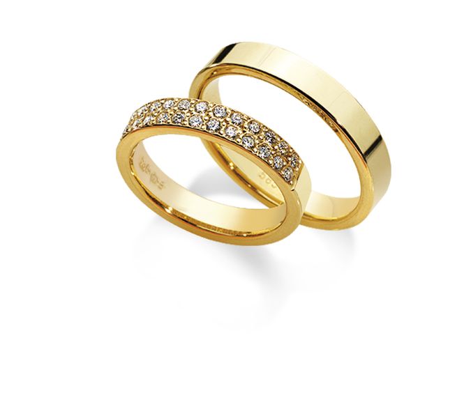 Hovedbilde Forlovelsesringer Moments med diamanter N7540 - ...