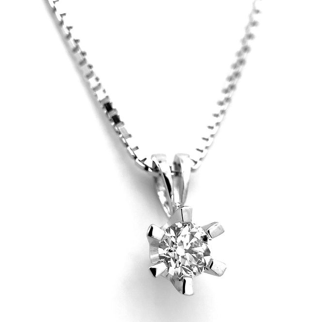 Hovedbilde Enstens Diamantsmykke 0.60ct tw.si GIA