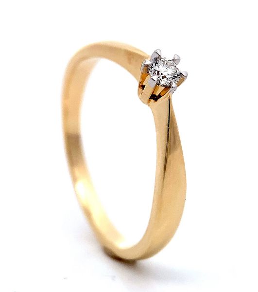 Hovedbilde SuperDeal! Enstens Diamantring 0.05 w.si
