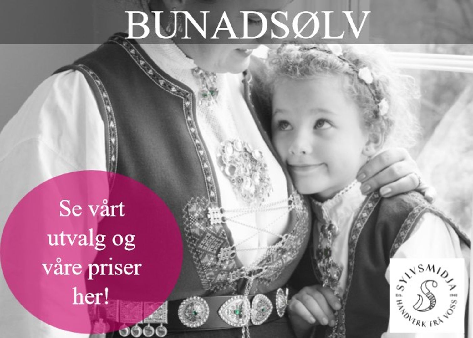 Her finner du bunadsølv til alle Norges bunader. Se vårt store utvalg av norsk produsert bunadsølv av ypperste kvalitet. Vi hjelper deg å finne søljer til din lokale bunad, og skreddersyr ditt bunadsbelte. Ønsker du tips om hvordan pusse ditt bunadsølv, kontakt oss gjerne.